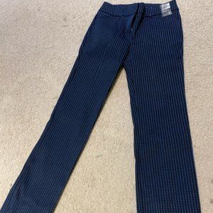 New York & Co Black and Blue Straight Leg